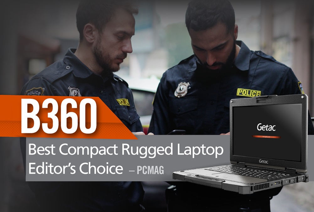 Getac B360 fully-rugged notebook named an "Editors' Choice"