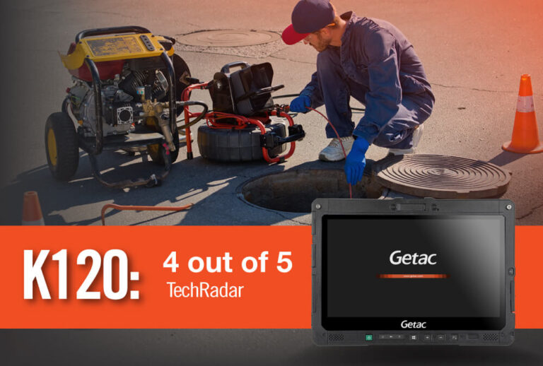 Getac K120 fully-rugged 12" tablet 4 out of 5 stars